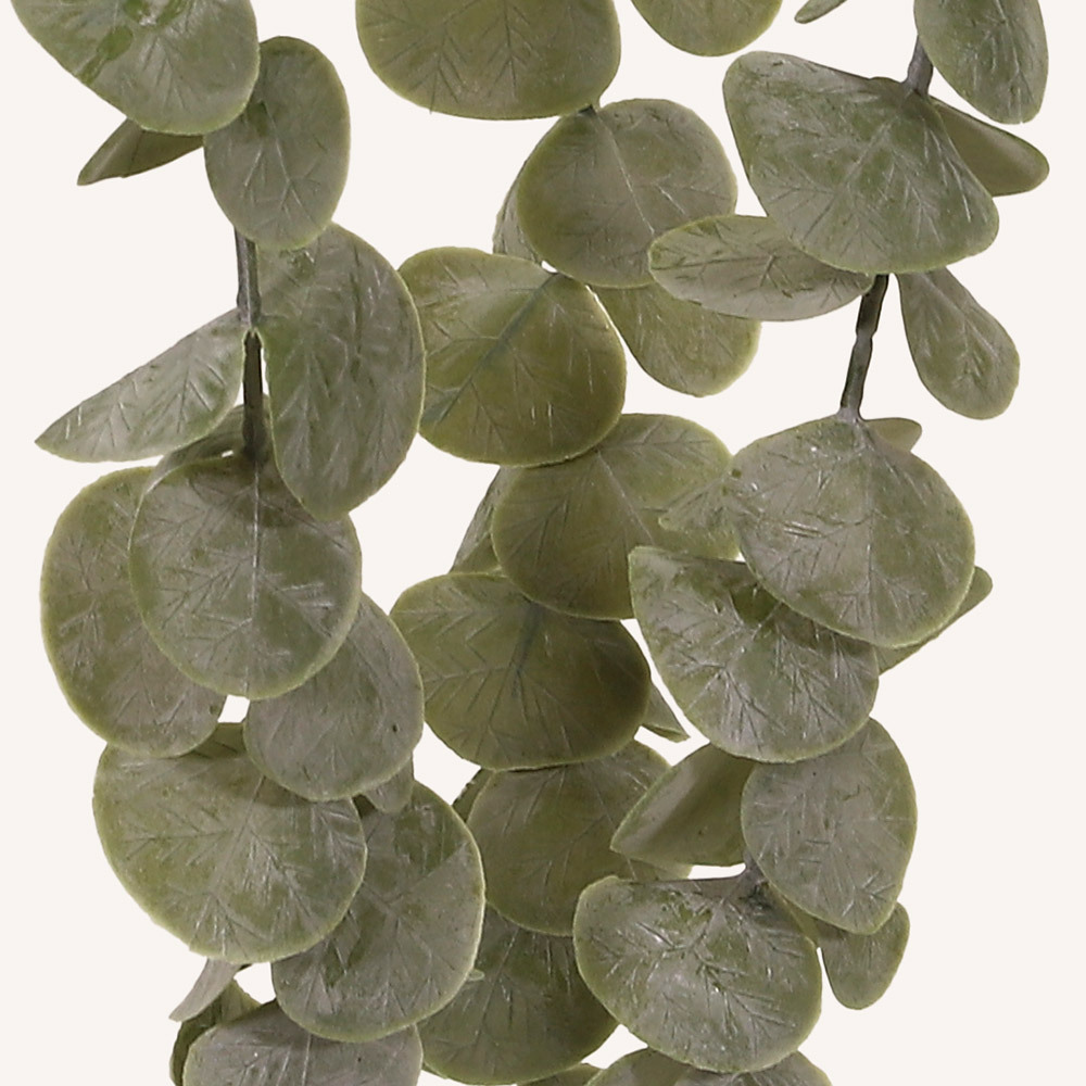 En elegant Eucalyptus snittgrönt , Konstgjord eucalyptus snittgrönt 56 cm hög med naturligt utseende och känsla. Detaljerad utformning med realistiskt bladverk. 1